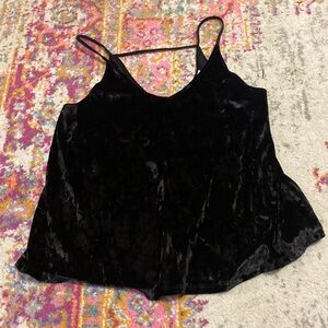 Cami velvet top